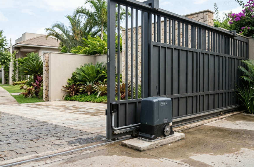 Motor de portão eletrônico: guia completo para escolher o melhor modelo